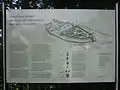 Infotafel des Burgstalles