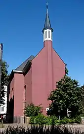 Rückseitige Ansicht