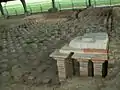 Überreste der römischen Thermen in Avenches