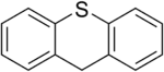 Strukturformel von Thioxanthen
