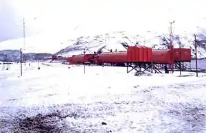 Die Station 1981 vor ihrer Zerstörung