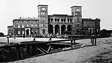 Thüringer Bahnhof in Leipzig 1862