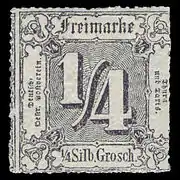 1/4 Silbergroschen von 1865