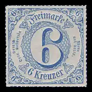 6 Kreuzer von 1866