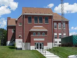 Thurston County Courthouse in Pender, gelistet im NRHP