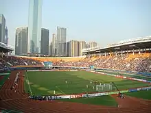 Der Innenraum des Stadions