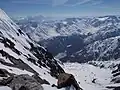 Tiefblick zum Vernagt-Stausee