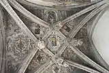 Gewölbe in der südlichen Chorkapelle