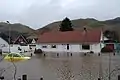 Überschwemmung 2008 in Tillicoultry