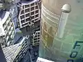 Seite der Rakete im Raketensilo