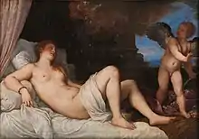 Neapolitanische Danaë(Tizian, 1545/46, Galleria nazionale di Capodimonte, Neapel)