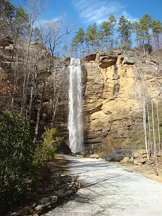 Toccoa Falls im Stephens County, Georgia