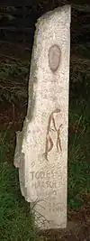 Die Erinnerungsstele in Sarau