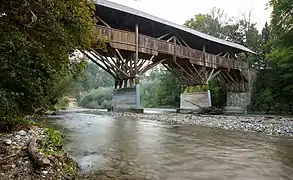 Alte Letzibrücke von Lütisburg über den Necker