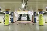 Bahnsteig der Fukutoshin-Linie