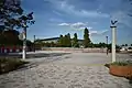 Eingang zum Mori-Strandpark