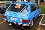 Volkswagen Brasília, Heckansicht
