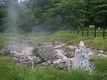 Turmförmiger Kalksinter