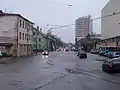 Blick auf die Tondi-Straße