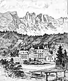 Karerseehotel und Latemar