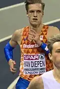 Tony van Diepen – ausgeschiedenals Sechster des ersten Halbfinals