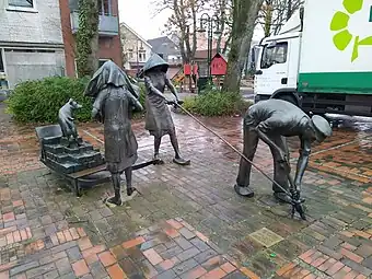 Menschen im MoorClaus HomfeldRathausmarkt