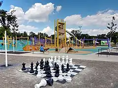 Kletterlandschaft im "Jungen Garten"