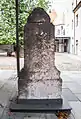Viertelmeilenstein im Stadtmuseum