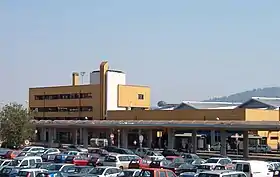 Außenansicht des Bahnhofs