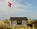 Strandhütte am Tornby Strand