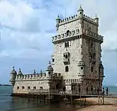 Torre de Belém ein Gebäude des manuelinischen Stils