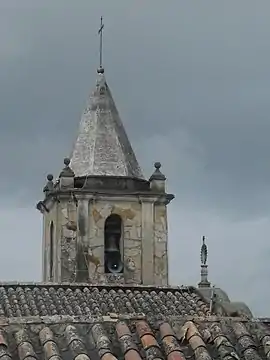 Kirchturm der Kirche von Tocancipá