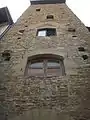 Blick auf den Hocheingang