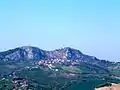 Torriana und ... Castello Due Torri?Montebello →