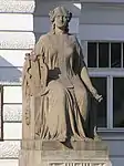 Die Muse Terpsichore, 1909, für das StadttheaterThorn