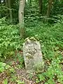 Grenzstein am Landgraben zwischen Sollstedt und Hüpstedt mit der Mühlhäuser Haue