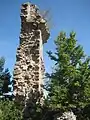 Ruinen der Burg Arzenc