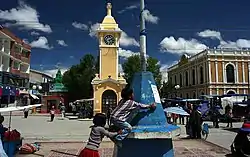 Stadtzentrum von Uyuni