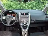 Auris, Instrumententafel