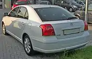 Toyota Avensis Schrägheck (2003–2006)