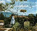 Tra i fiori del giardino, 1862