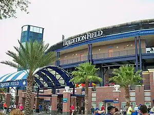 Das Stadion mit altem Namen