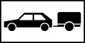 Auto mit Anhänger