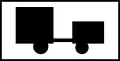 Lastwagen mit Anhänger