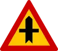 Kreuzung mit Vorfahrt