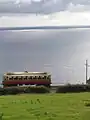Streckenführung an der Küste
