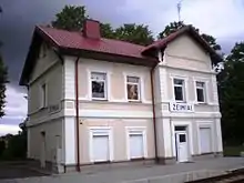 Bahnhof Žeimiai