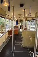 Genfer Museumswagen 729 mit Kondukteursitz