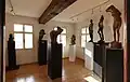 Tramzimmer im Skulpturenhaus Hortensia