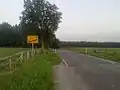 Ehemaliger Transitweg am Ortsausgang von Heinkenborstel